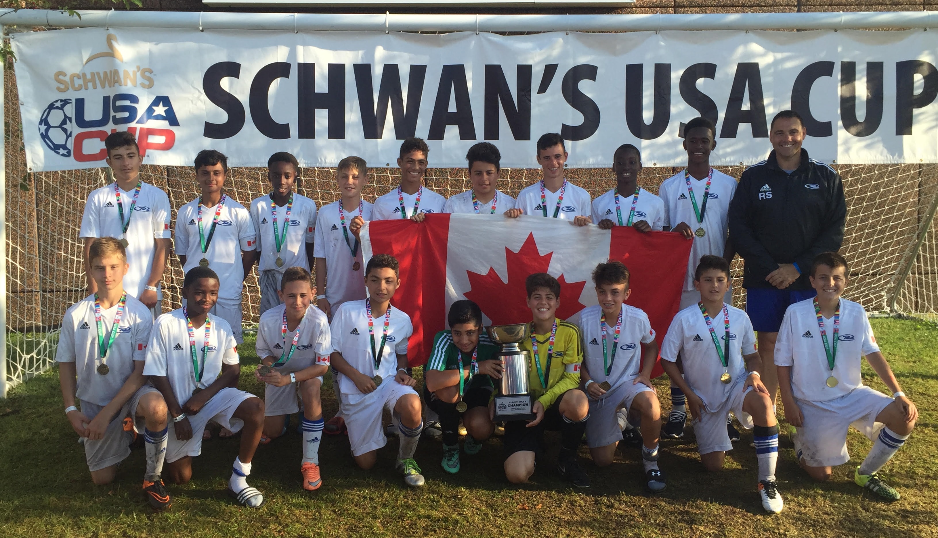 U13 Boys Win the International Schwan's USA Cup! Soccer Academy in